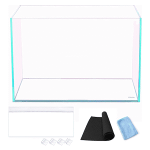 Allcolor Rimless 21 Gallon Glass Aquarium