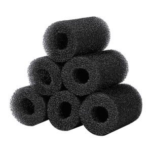 AQUANEAT Pre-Filter Sponge – 6 Pack (0.8” Intake Cover for Shrimp, Fry, Snails)
