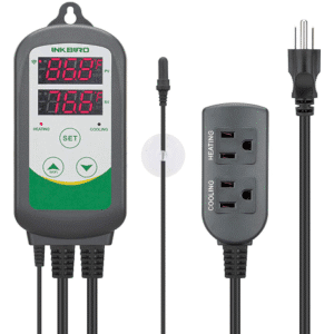 Inkbird ITC-308 WiFi Digital Temperature Controller – with Waterproof Probe (Heating & Cooling, 1200W)