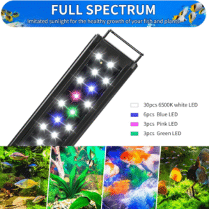 AQUANEAT LED Aquarium Light – Full Spectrum for Freshwater Tanks (Multiple Sizes)