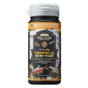 Ultra Fresh Tetra Fish Food – Natural Slow-Sinking Micro Pellets