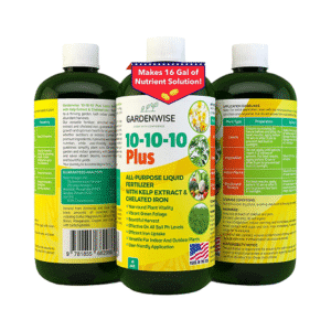 Gardenwise 10-10-10 Liquid Fertilizer – Balanced Nutrient Supply for Aquatic Plants