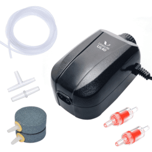 Uniclife Aquarium Air Pump – Dual Outlet with Accessories
